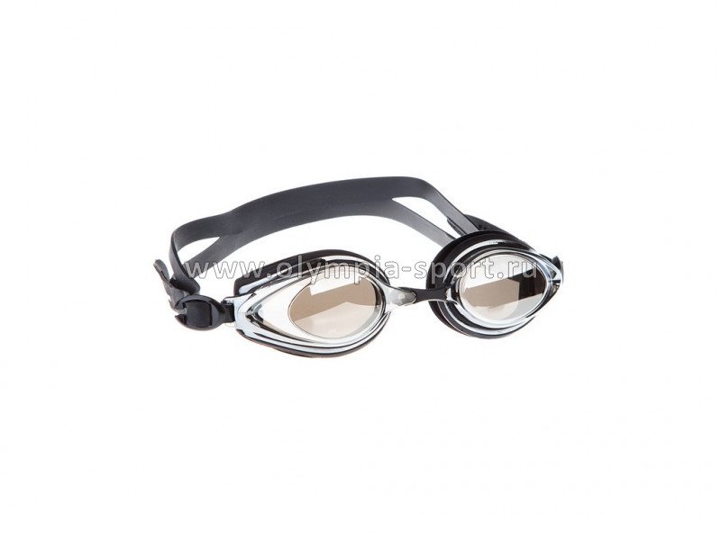 Очки для плавания Mad Wave Techno Mirror II, Black