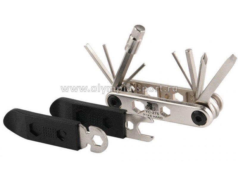 Набор ключей складной YC-275 Bike Hand 10 ключей