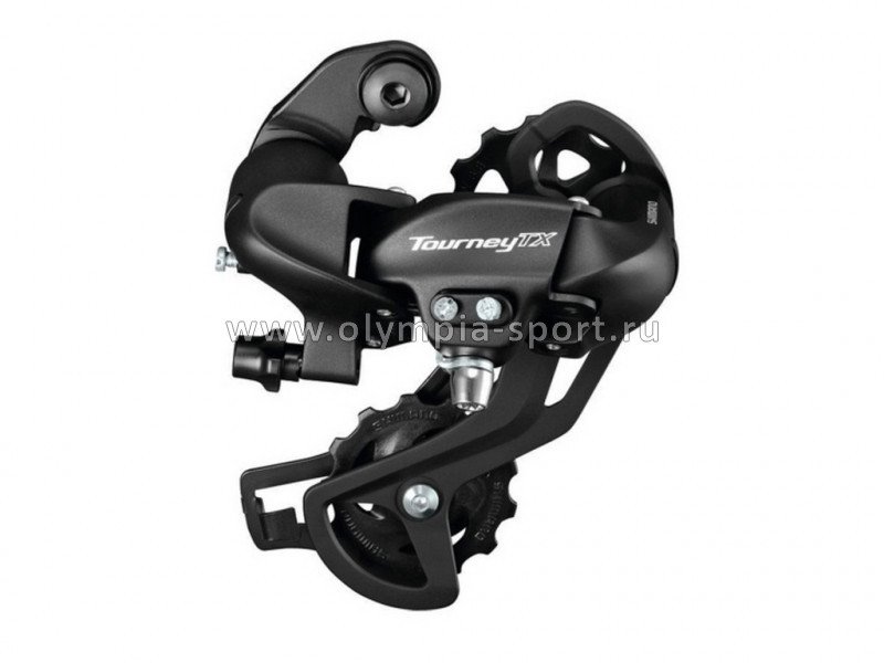 Переключатель задний 7/8 ск. SHIMANO TOURNEY ERDTX800SGSL резьба длин. черный