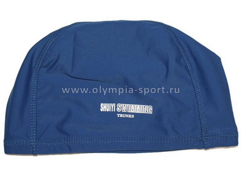 Шапочка для плавания SHUIYI AL-1117-Ц, тканевая