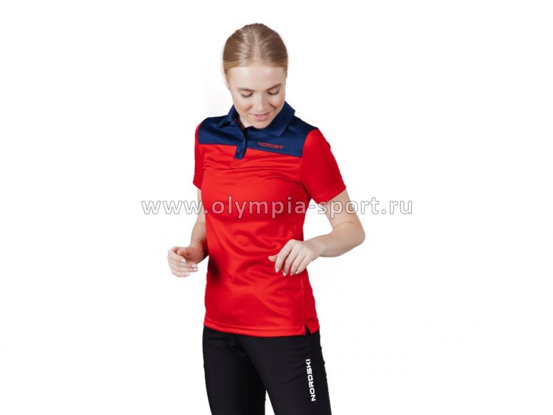 Поло Nordski Red/Blue W NSW431987