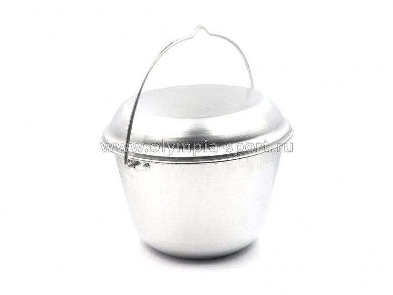 Котелок костровой Следопыт конический 6л алюм.