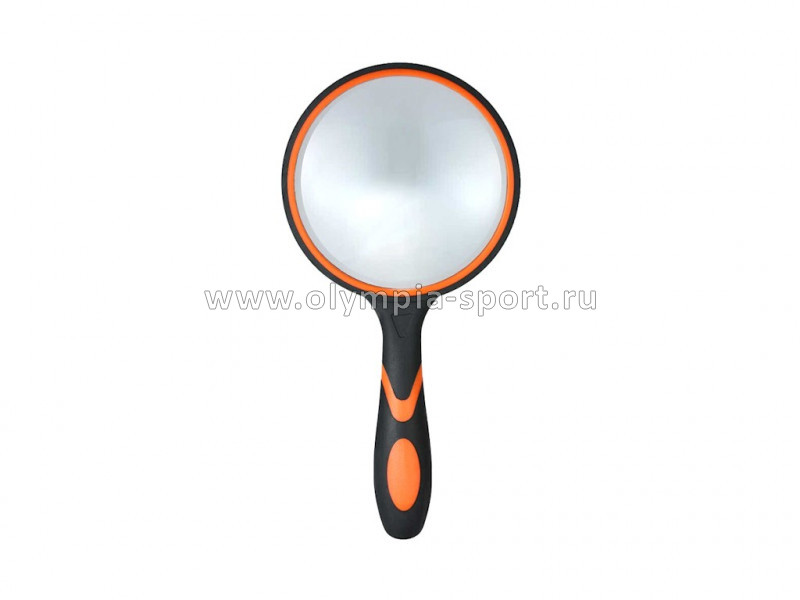 Лупа Kromatech ручная круглая 10х, 50 мм, с двухцветной ручкой