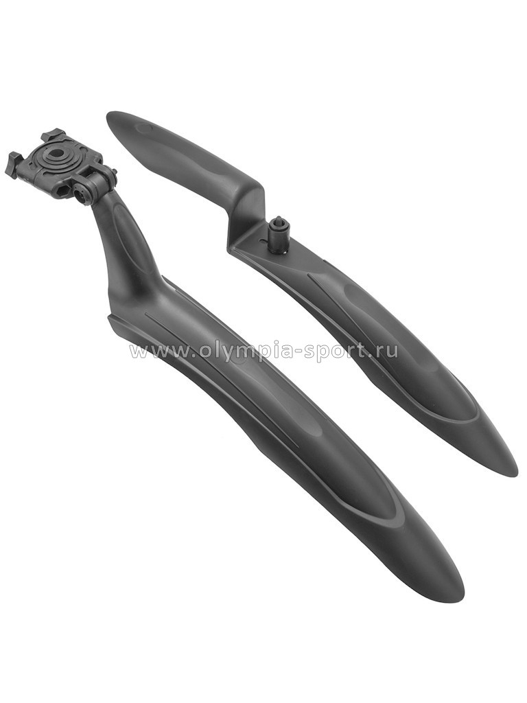 Крылья 24-26" XGNB-039-1A пластик, черные