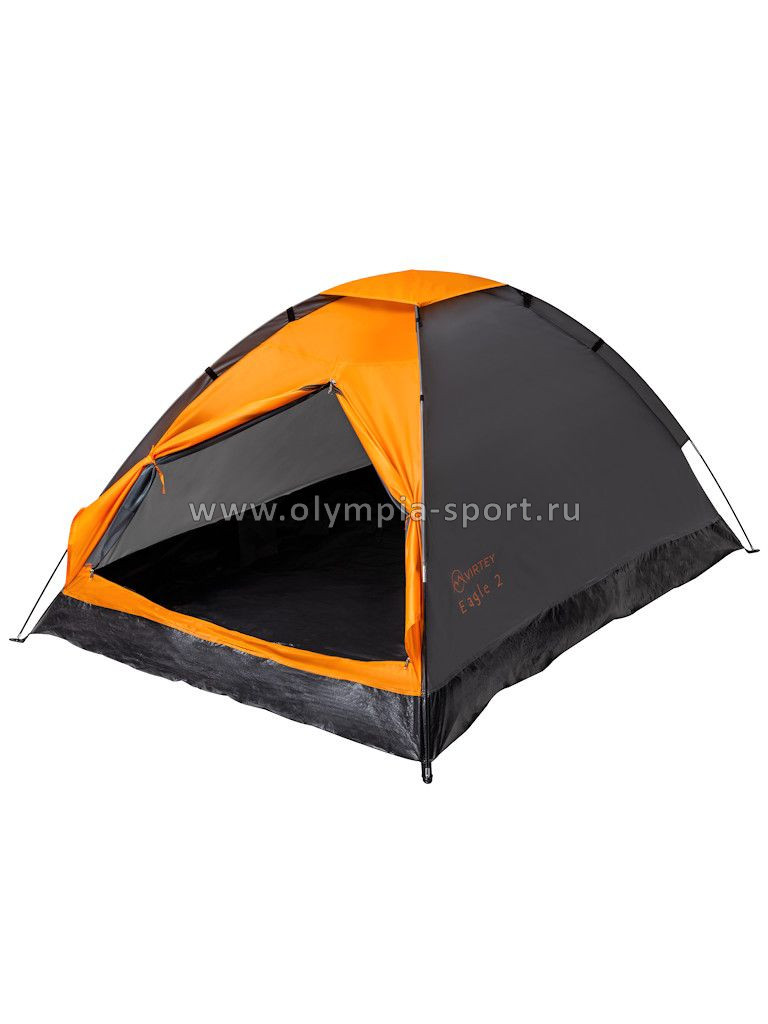 Палатка Virtey Eagle-2 205*150*105 (цв.серый/оранжевый)