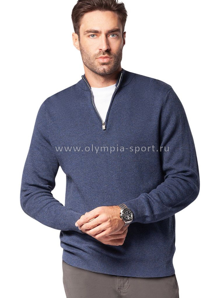 Джемпер мужской Vilatte U39.000 светло-синий