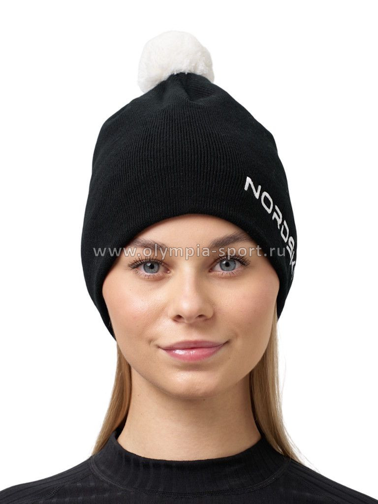 Шапка Nordski Embroidery Black NSV740100 OS