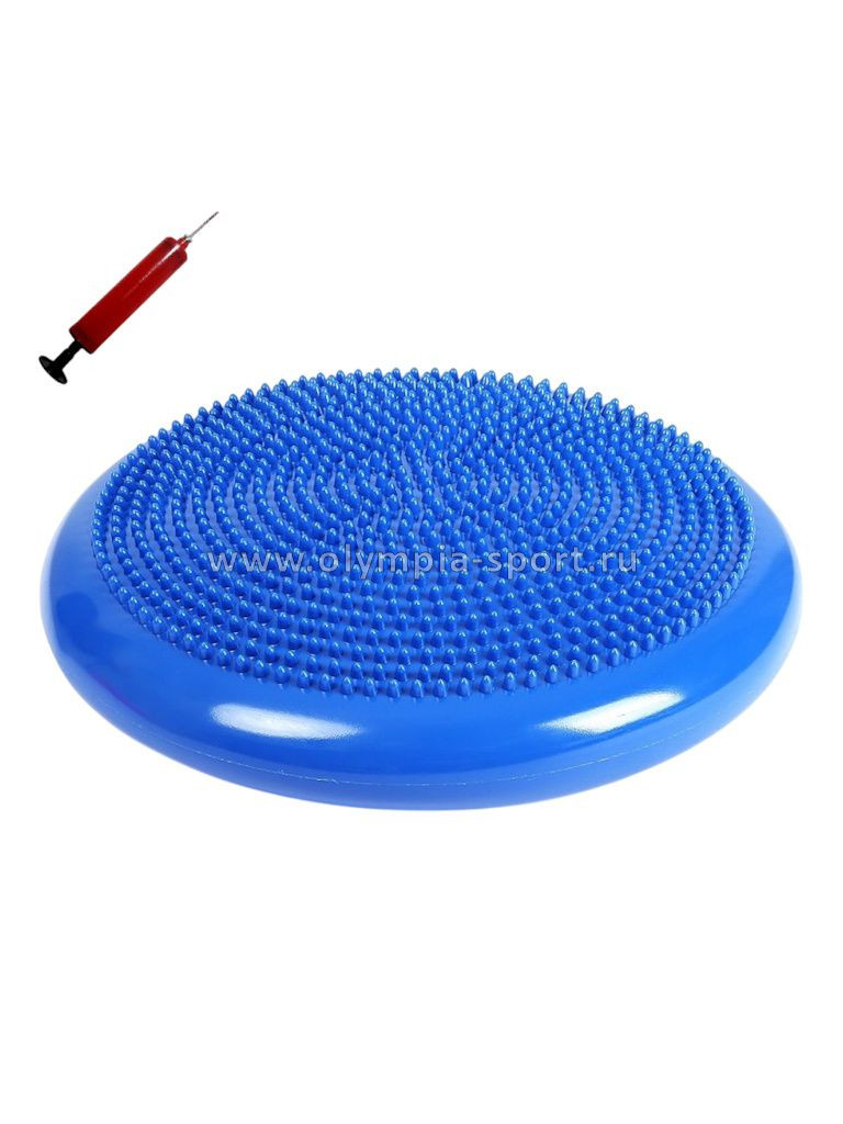Полусфера массажная надувная d-33см, ПВХ, (синяя) с насосом