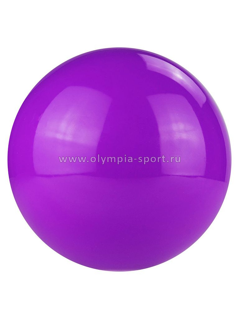 Мяч для художественной гимнастики Torres д.15см, ПВХ, лиловый